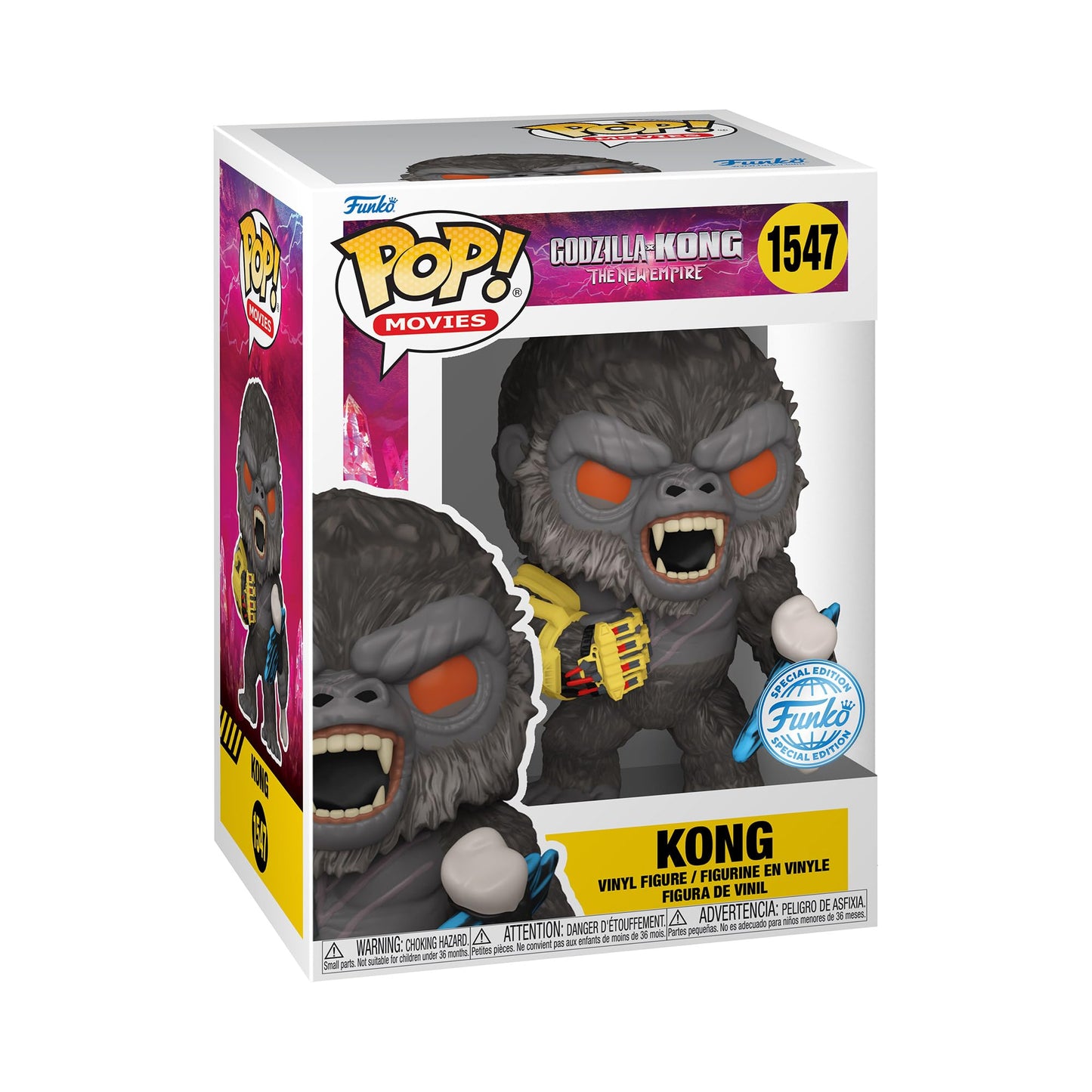 Funko Pop! Movies: Godzilla Kong The New Empire - Kong *Battle Pose* (Target Exclusive)
