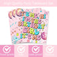 Its Me Hi Im The Birthday Girl Party Supplies - 80 Pcs Tableware Music Decorations Includes Paper Dinner Plates Napkins Forks Dinnerware for In My