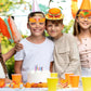LFCFDX Fast Food Paper Hats, Glasses, and Ropes (48 Pcs) - Perfect for Fast Food Themed Parties, Birthday Parties, Classroom Activities, and More