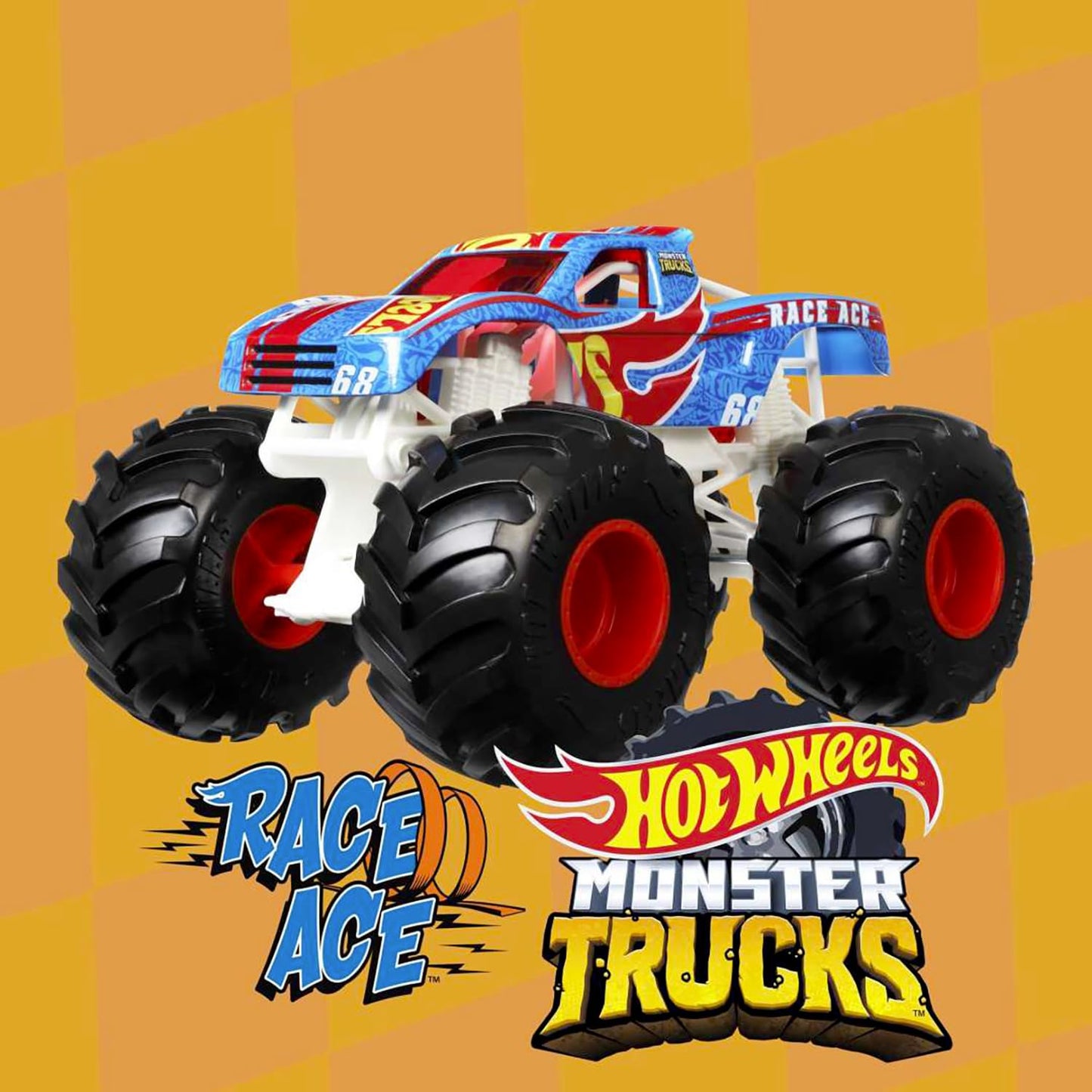Hot Wheels - Monster Trucks Oversize (Race Ace) / Toy