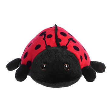 Aurora® Responsibly Made Eco Nation™ Eco Softies™ Ladybug Stuffed Animal - Ideal for Playtime Adventures - Perfect for Birthdays or Just Because - Red