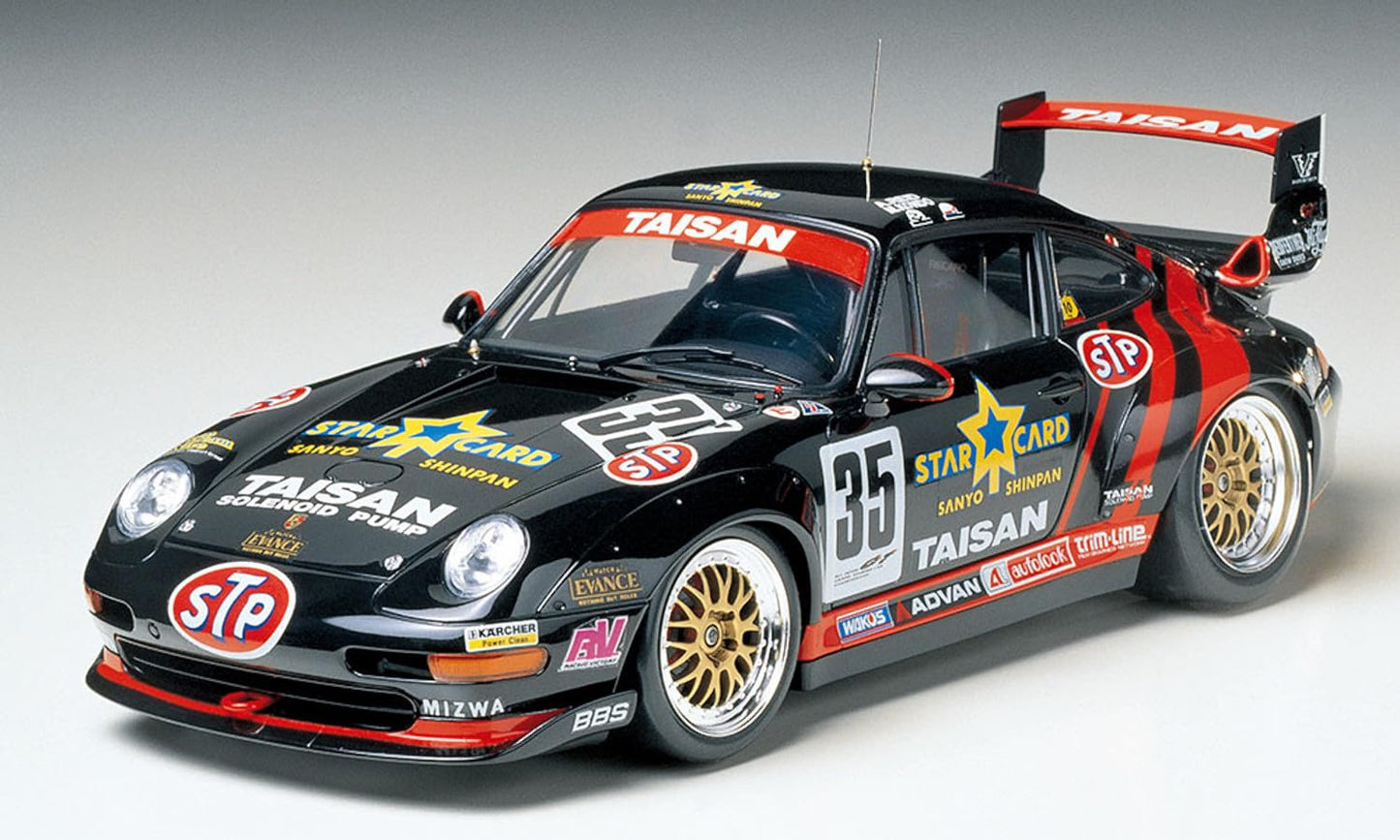 Tamiya 1: 24 300024175 - Taisan Star Card Porsche 911Gt2 1995