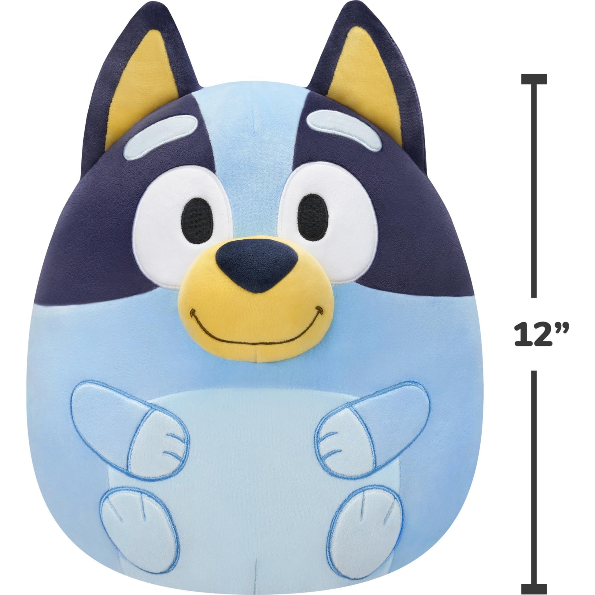 Squishmallows Original 12in Bluey Plush - Official Jazwares Plush (Medium-Sized)