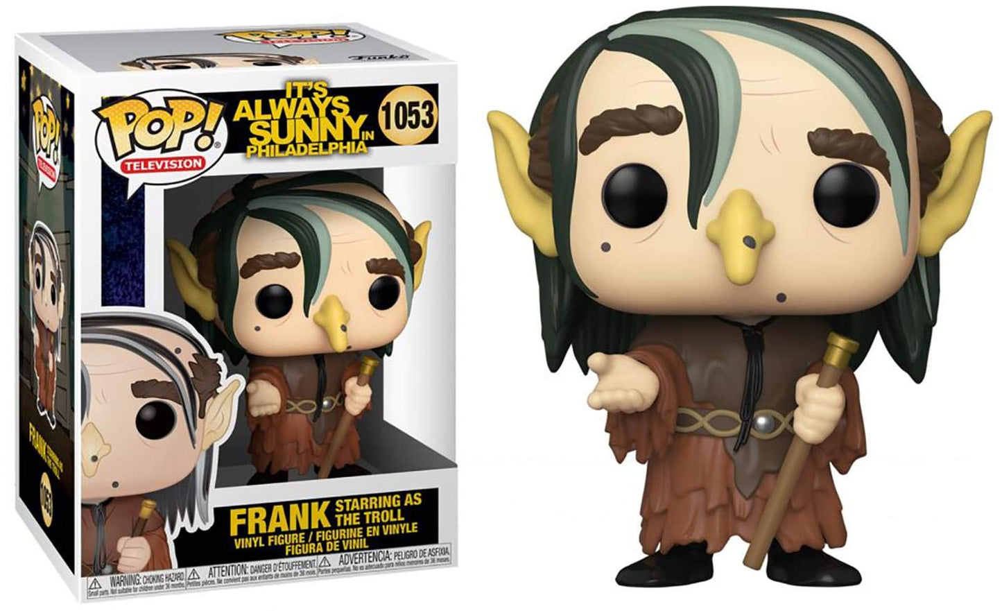 Funko Pop! TV: It's Always Sunny in Philadelphia - Frank as Troll, 3.75 inches