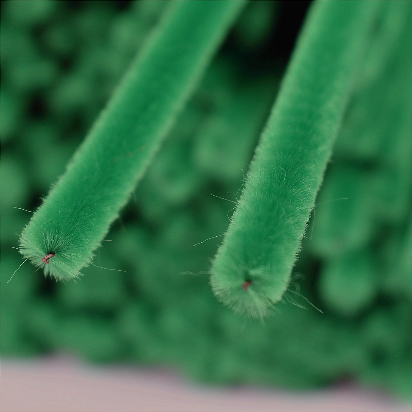 200 Pieces Dark Green Pipe Cleaners Craft Bulk Art Chenille Stems for DIY Project Decorations