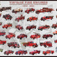 EuroGraphics Vintage Fire Engines 1000 Piece Puzzle