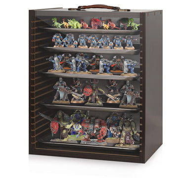 Cathyeen Miniature Display Case Display Cases for Collectibles Miniatures Storage Case Display Shelves Shelf for Collectibles for Mini Action Figures
