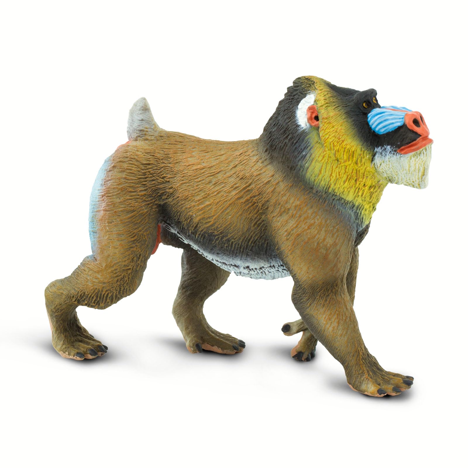Safari Ltd. Mandrill - Realistic 3.75" Baboon Figure - Educational Toy for Boys, Girls, and Kids Ages 3+
