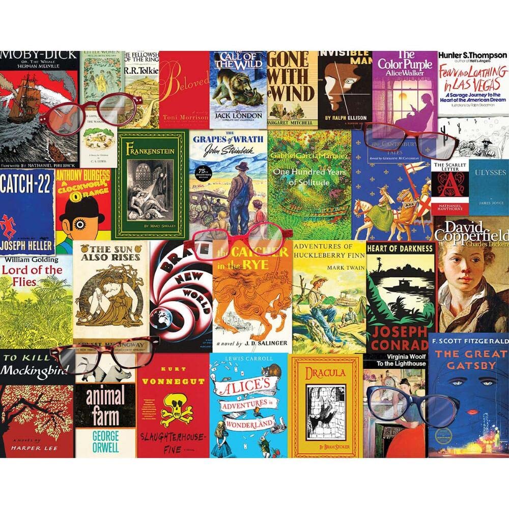 Springbok Nostalgic Novels 1000 Piece Jigsaw Puzzle for Adults