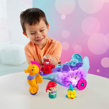 Fisher-Price Little People Disney Princess Ariel's Sea Carriage