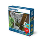 Prime 3D | Discovery | Koala | 150 Piece 3D Jigsaw Puzzle for Kids | Finished Size 18" x 12" | Challenging & Fun for Kids & Families | Immersive 3D