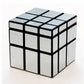 Mirror Speed Cube 3x3 Magic Cube Puzzle Brain Teaser Game Silver