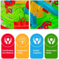 Carlerait 3D Maze Ball, 6.3in Interactive Puzzle Ball with 118 Obstacles