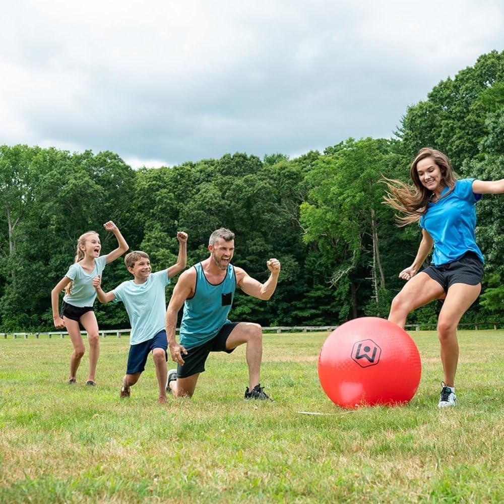 Wicked Big Sports Kickball-Supersized Kickball Outdoor Sport Tailgate Backyard Beach Game Fun for All