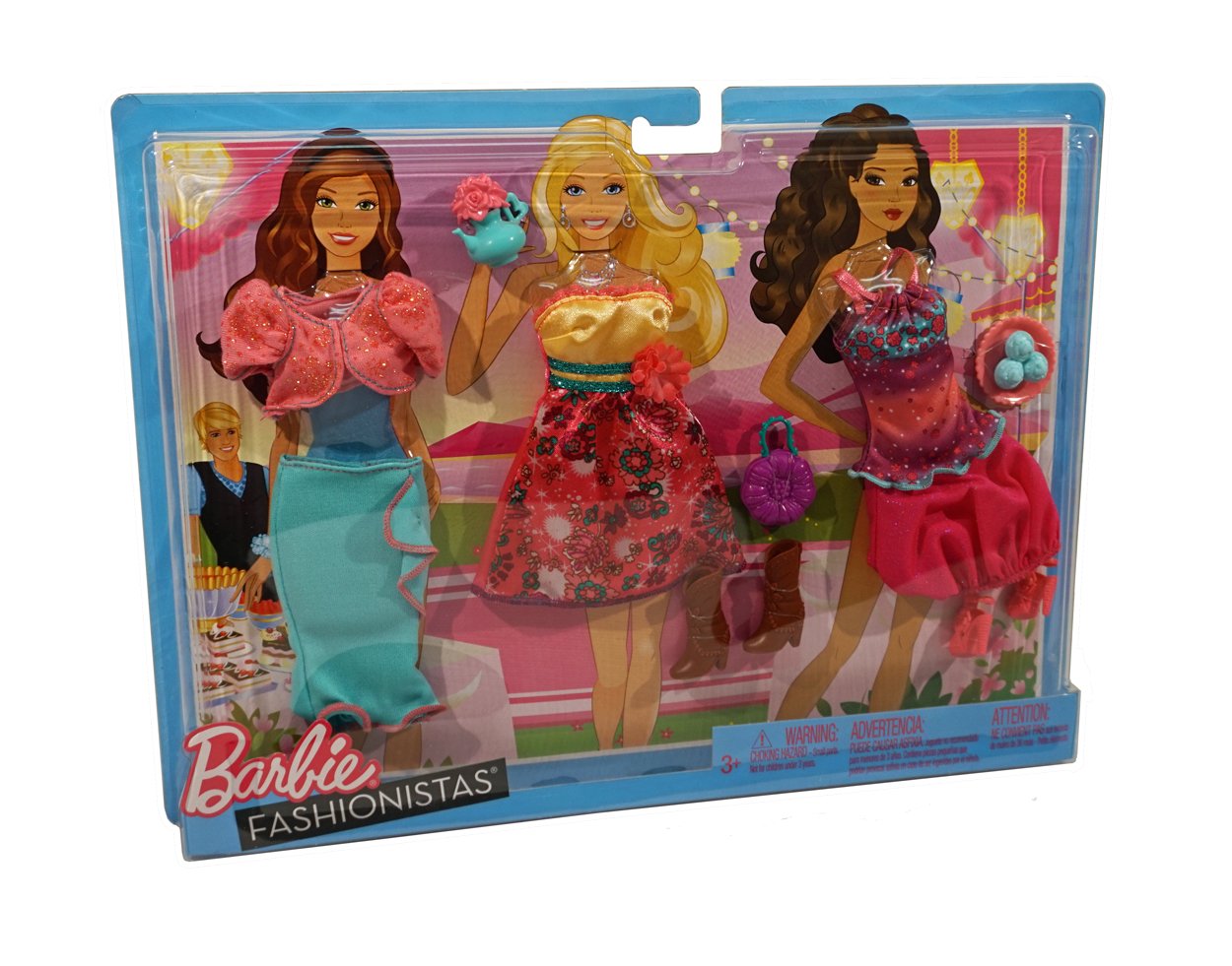 Barbie Fashionistas Day Looks Clothes - Tea Party Outfits