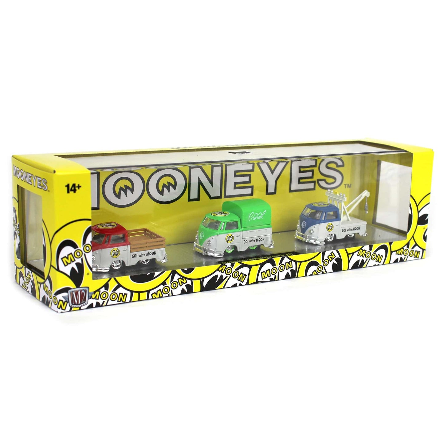 Truck Mooneyes 1960 VW 3-Pack M2 Machines Haulers 36000-81-34, M2 Machines