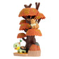 Jazwares Pokemon Autumn Forest Environment - 6-Inch Multi-Level Display Set with Two 2-inch Battle Figures