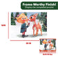 Aquarius Rudolph the Red Nosed Reindeer 1000 Piece Glitter Jigsaw Puzzle for Adults and Teens - 20"x28" Christmas Collectible Gift