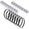 Trounistro 10 Pack Alien Headband for Party Supplies and Costume Accessory (Color Set 1, ZRWW069)