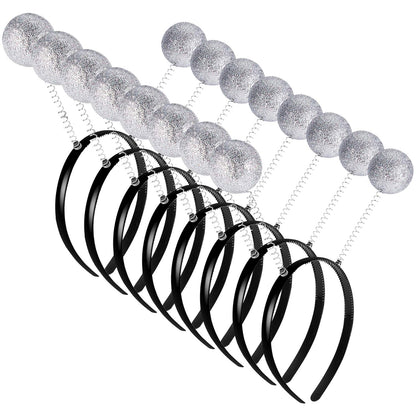 Trounistro 10 Pack Alien Headband for Party Supplies and Costume Accessory (Color Set 1, ZRWW069)