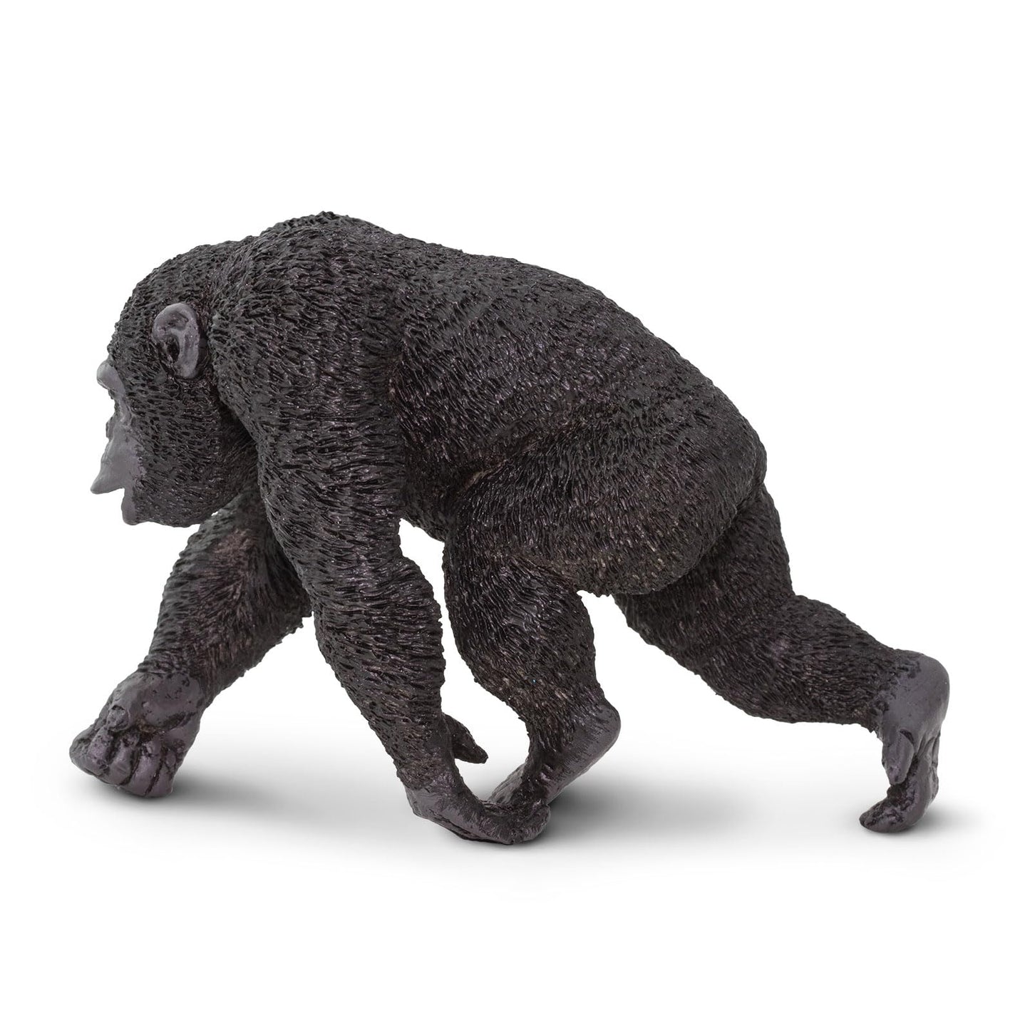 Safari Ltd. Chimpanzee Figurine - Hand-Painted, Lifelike 4" Model Figure - Fun Educational Toy for Boys, Girls & Kids Ages 1+