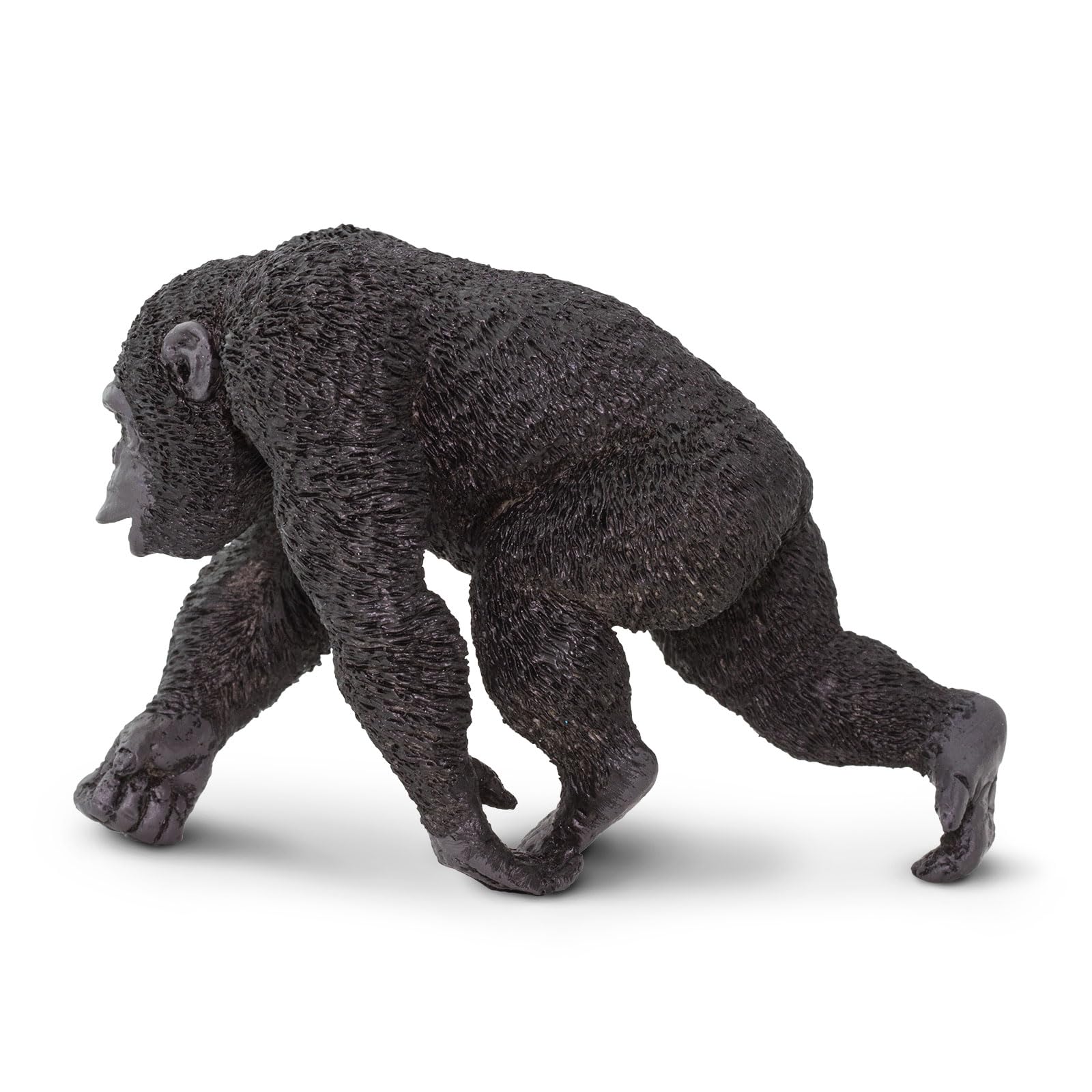 Safari Ltd. Chimpanzee Figurine - Hand-Painted, Lifelike 4" Model Figure - Fun Educational Toy for Boys, Girls & Kids Ages 1+