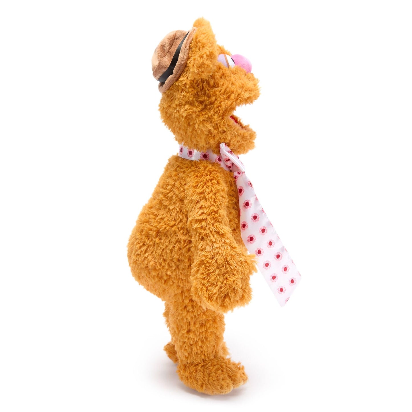 Disney Store Official Fozzie Bear Plush - 14 Inch The Muppets Show Collectible Stuffed Animal with Embroidered Features & Detailed Plush Sculpting