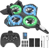 Foam RC Fighter Airplane Toy 360 Flip Easy-to-Fly for Kids Adults Beginners