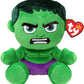 TY Beanie Babies Hulk (Soft Body) - 6", Green