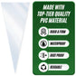 Plastic Pennant Toploader Wall Display - Pennant Holder Flag Case Display with Rigid Frame for Sports Banners and Collector Flags Horizontal Mount