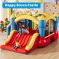SunSwell Bounce Bouse, 14ft X 13ft Inflatable Bounce Castle with Slide for Kids with Slide for Indoor Outdoor, with Blower, Family Backyard Jumping