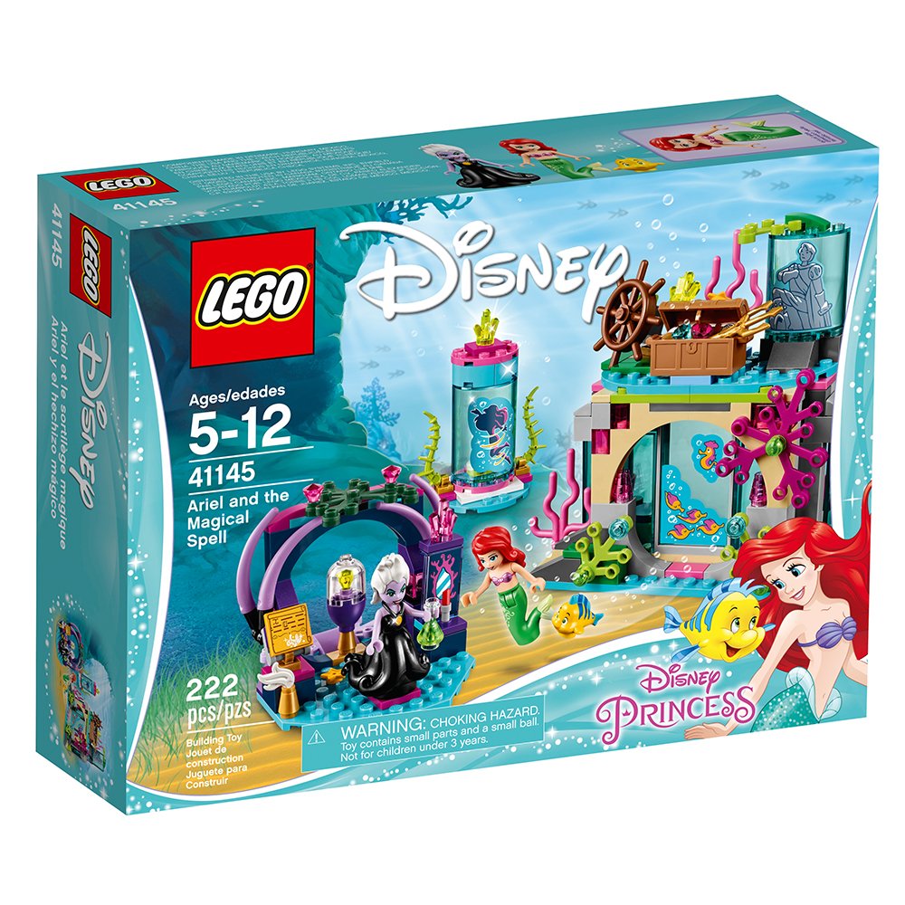 LEGO Disney Princess Ariel and The Magical Spell 41145 Building Kit (222 Piece)