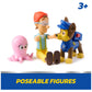 Paw Patrol Chase and Captain Turbot Figure Pack with Baby Octopus