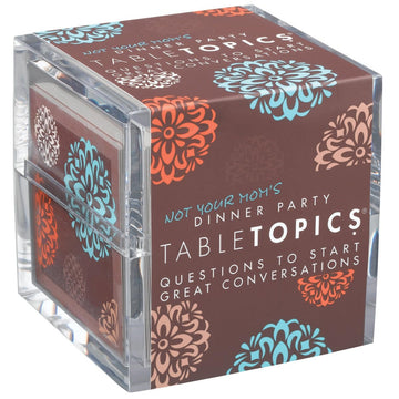 TableTopics Not Your Mom’s Dinner Party Conversation Cards for Adults to Get to Know Each Other on a New Level, 135 Eye-Opening Questions for Friends