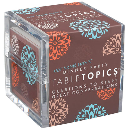TableTopics Not Your Mom’s Dinner Party Conversation Cards for Adults to Get to Know Each Other on a New Level, 135 Eye-Opening Questions for Friends