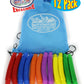 Matty's Toy Stop Pull 'N Pop Multi-Color Tubes (Toobs) with Storage Bag - 12 Pack