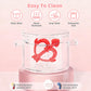 Valentines Heart Baby Teething Toys for Babies 0-36 Months, Easy for Little Hands to Hold,Cupid Bow and Arrow Soft Teether Toy, Surface texture