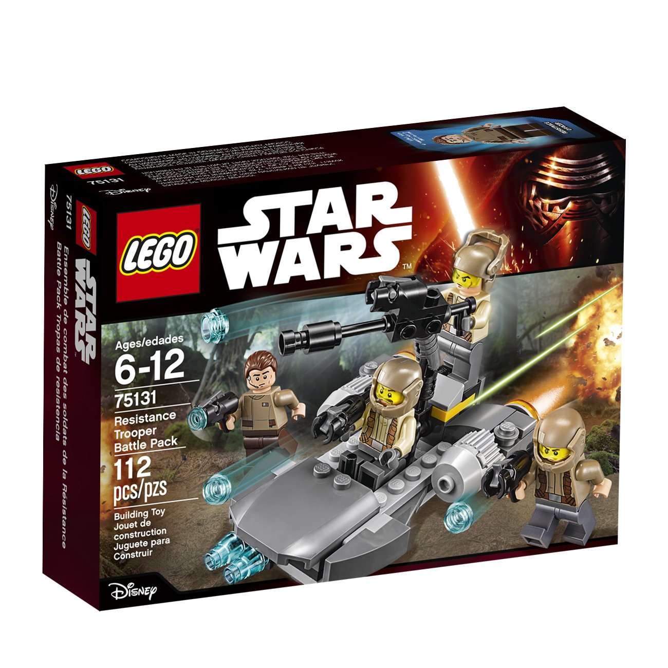 LEGO Star Wars Resistance Trooper Battle Pack (112 Piece)