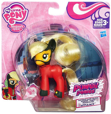 Hasbro My Little Pony Friendship is Magic Power Ponies Applejack Figure [Mistress Mare-Velous]