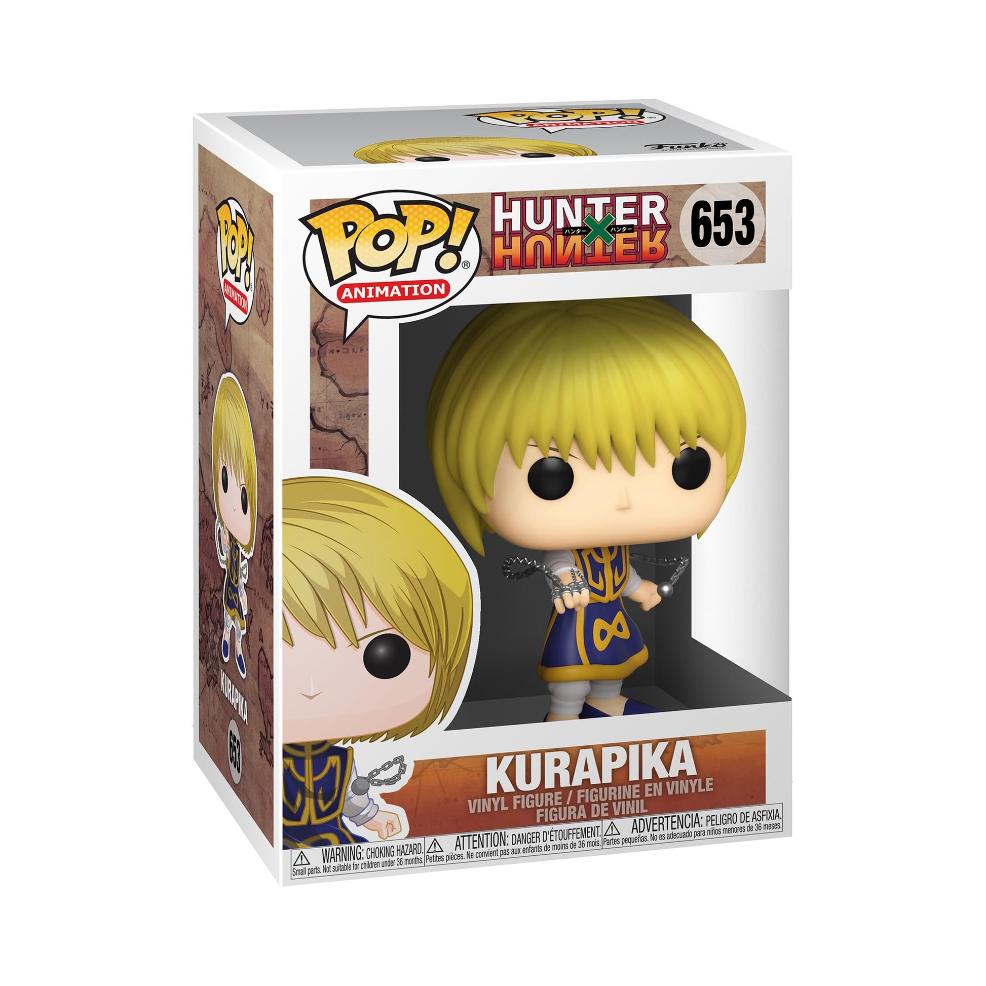 Funko Pop! Animation: Hunter x Hunter - Kurapika, Multicolor, 3.75 inches