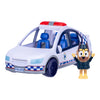 Bluey Police Car Toy, Lights & Sounds, Policeman Figure