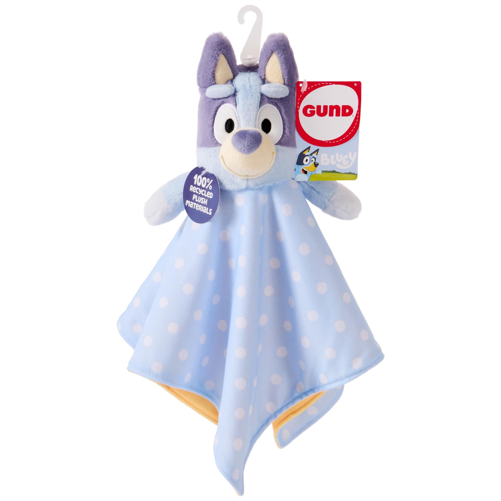 GUND Bluey Bluey 13-Inch Plush Lovey with Stuffed Animal, Ages 0+