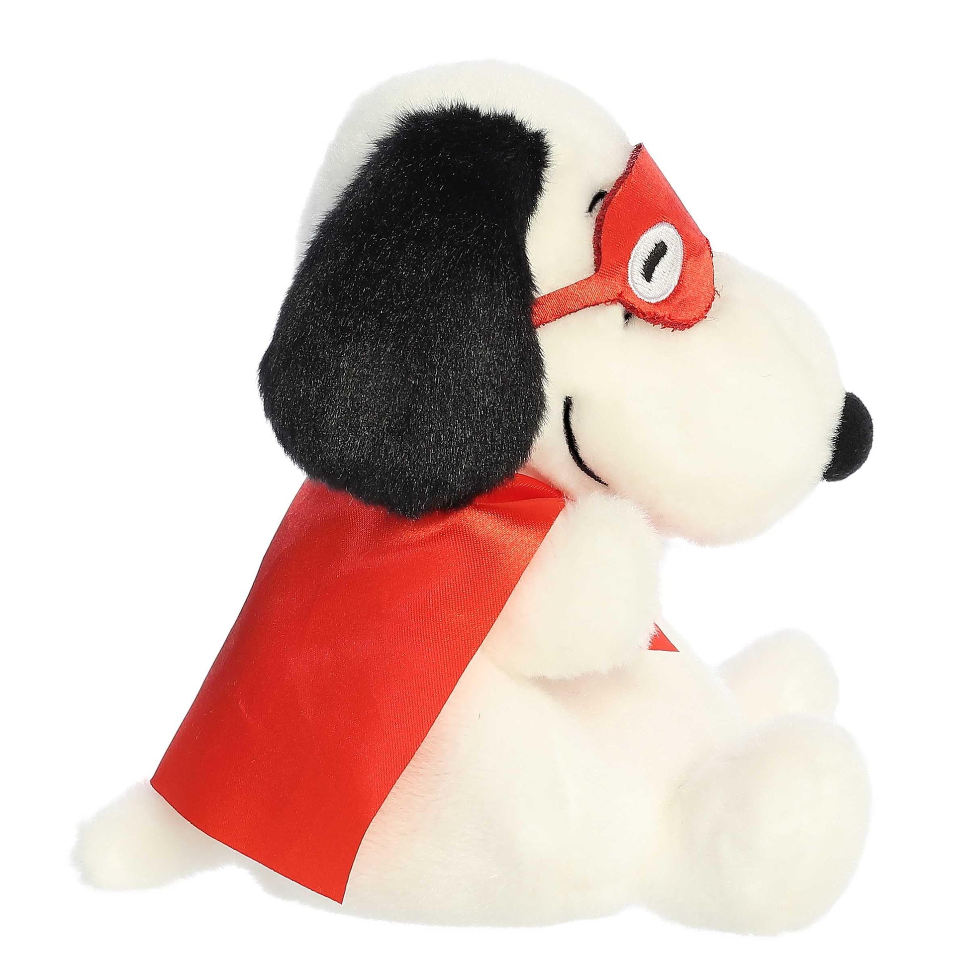 Aurora® Adorable Peanuts® Palm Pals™ Snoopy Kissing Bandit Stuffed Animal - Officially Licensed Toys for All Snoopy Fans - Nostalgic Gift for Adults