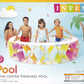 INTEX 56494EP Swim Center Inflatable Pinwheel Swimming Pool, 90" x 22", for Ages 6+