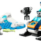 LEGO City Arctic Explorer Snowmobile 60376 Building Toy Set, Snowmobile Playset with Minifigures and 2 Seal Figures for Imaginative Role Play, Fun