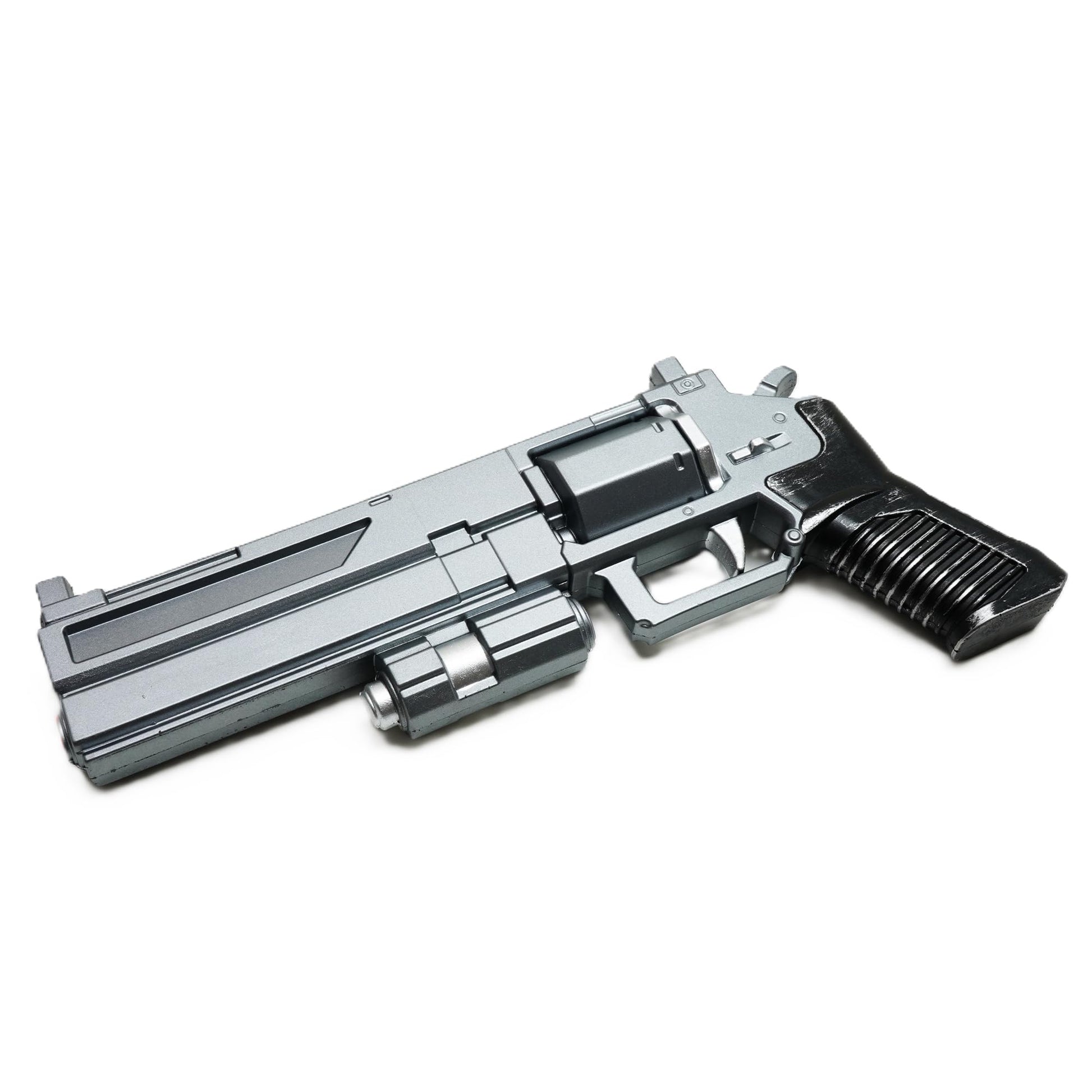 Foam Revolver - 12.5" Lightweight PU Prop Gun for Cosplay, Halloween & Display - Collectible Non-Firing Sidearm for Fans & Gamers