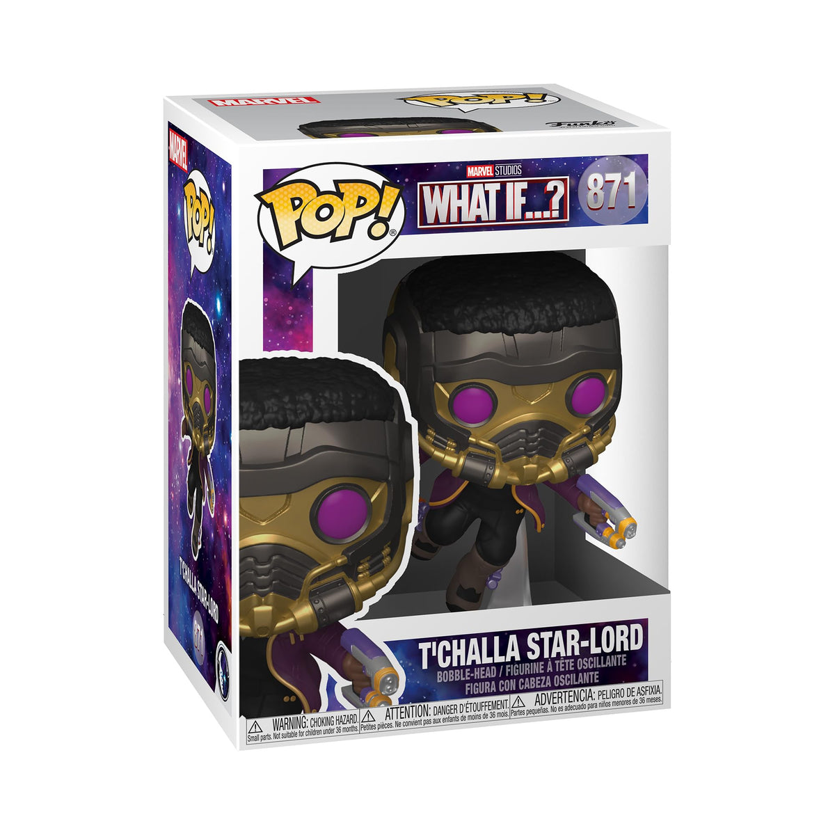 Funko Pop! Marvel: What If? - T'Challa Star-Lord