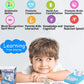 Learning Educational Toys 2 in 1 Matching Letter and Number Games for Boys and Girls Sight Words Recognition Flash Cards Kindergarten Teaching Tools