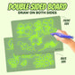 GlowBoard Light Drawing Pad by Bolderglow - Double-Sided Glow-in-the-Dark Board | Reusable Light Pen Art Board with No Mess or Cleanup