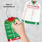Big Dot of Happiness Ugly Sweater - 2-in-1 Holiday and Christmas Party Cards - Activity Duo Games - Set of 20